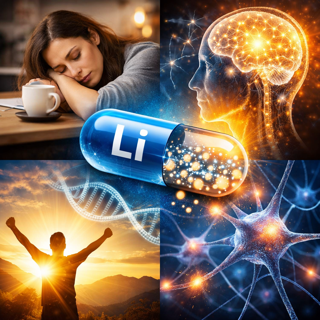 Lithium mehr Energie gesundes Gehirn emotional stabiler Schutz vor Alzheimer