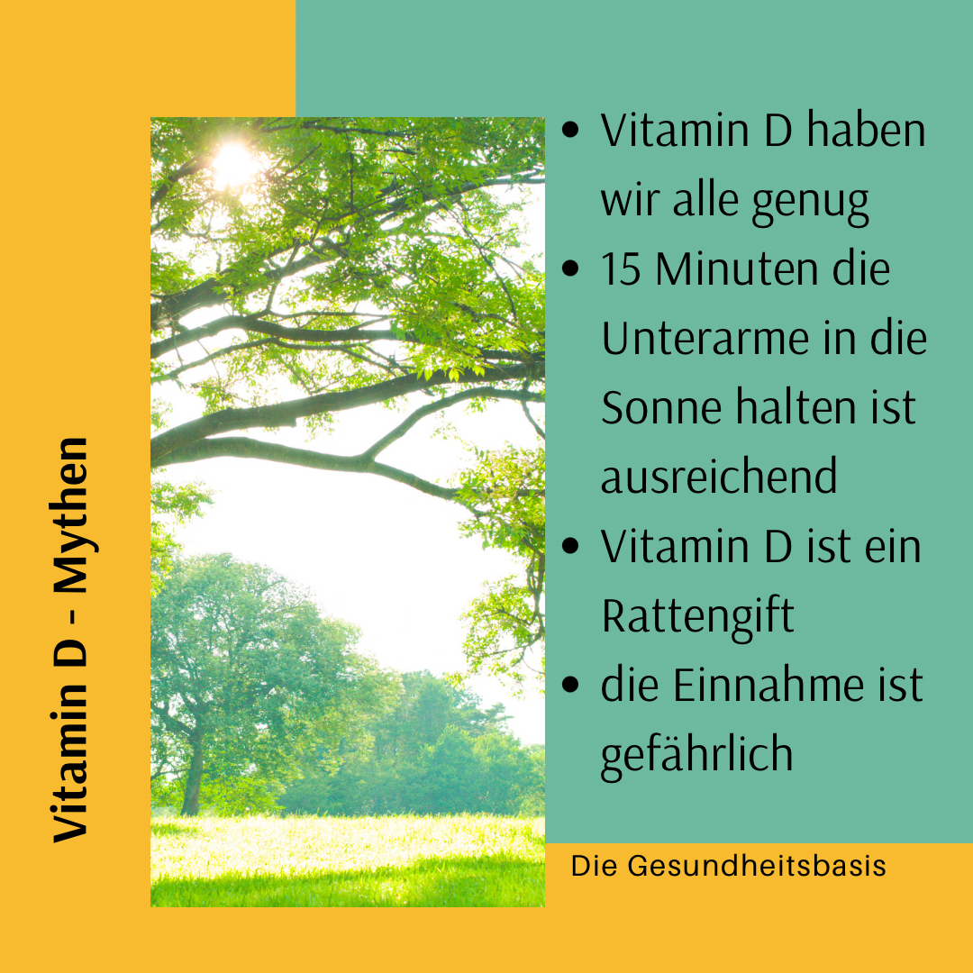Die Gesundheitsbasis Colin Otte Vitamin D Mythen