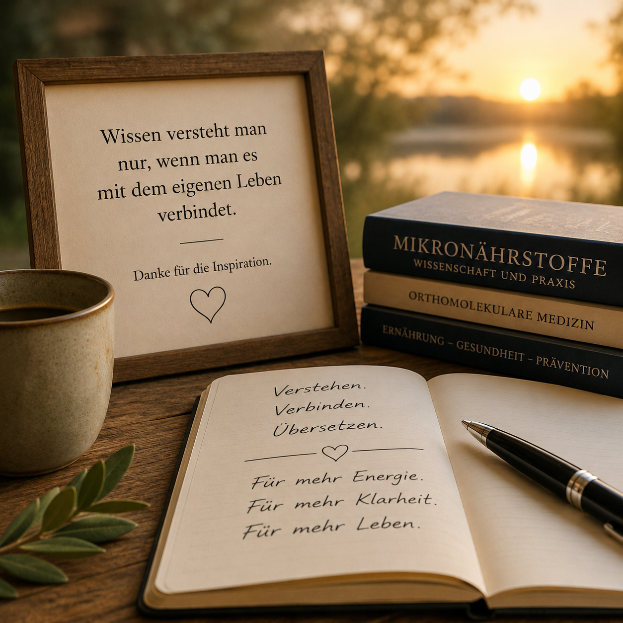 Dankbarkeit für einen Menschen, der meinen Weg verändert hat – Inspiration, Mikronährstoffe und die Verbindung von Blutwerten und Lebensqualität